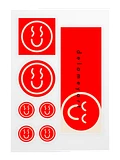 Silly Smile Sticker Sheet product image (1)