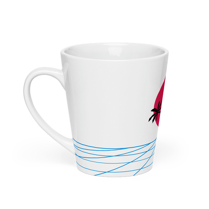 Neon Palms Latte Mug product image (1)