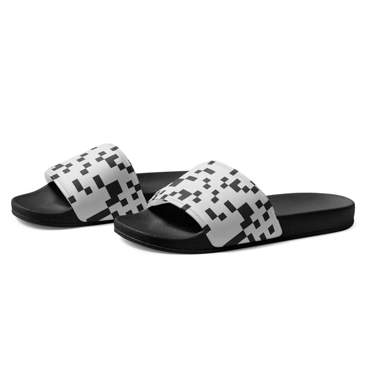 Pixelated Maze Women's Slides product image (2)