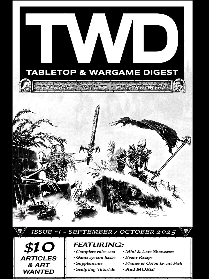 Tabletop & Wargame Digest Issue #1 product image (1)