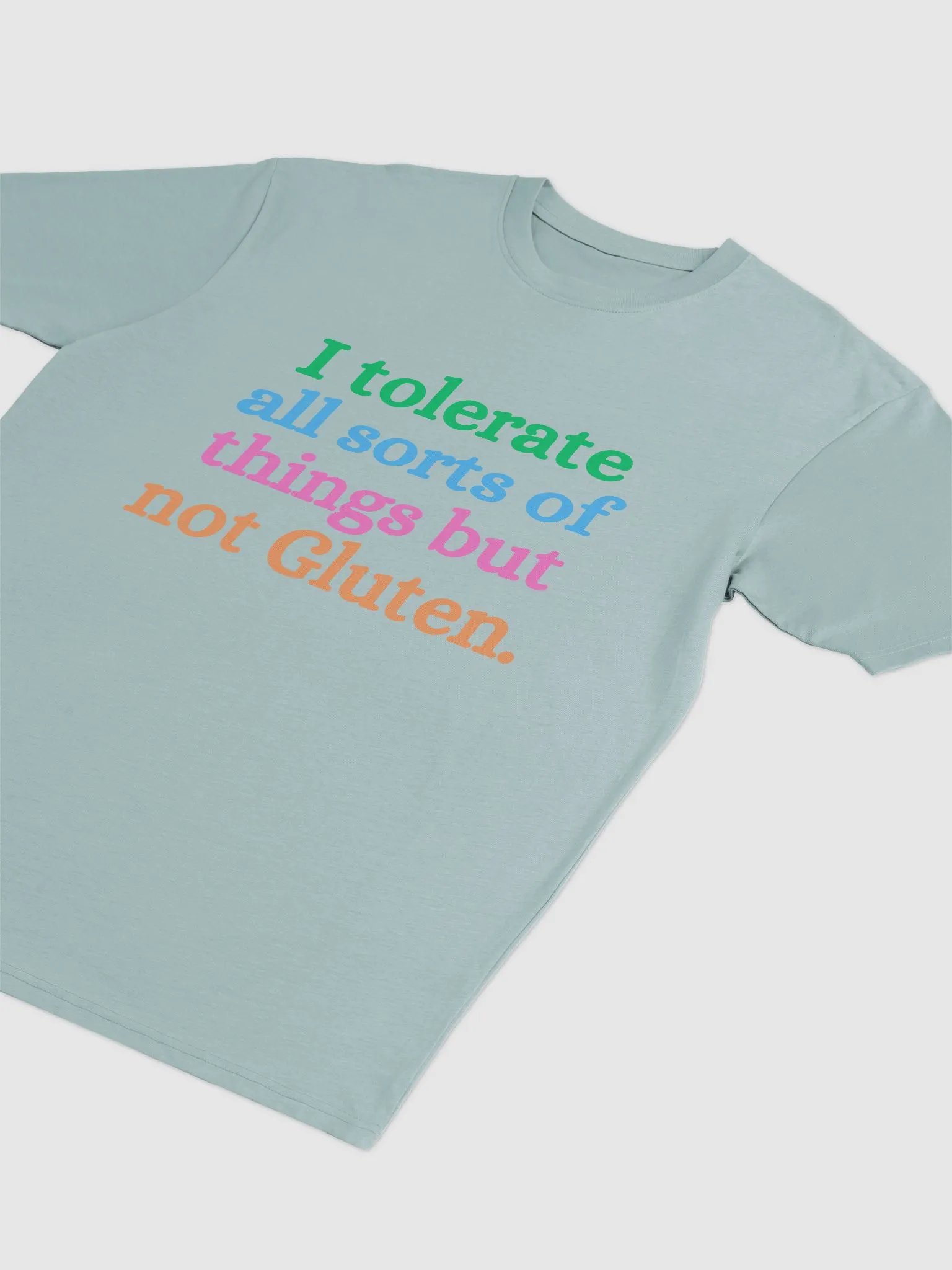 "Not Gluten" Colorful Statement Tee product image (15)
