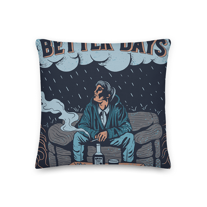 Better Days Throw Pillow product image (1)