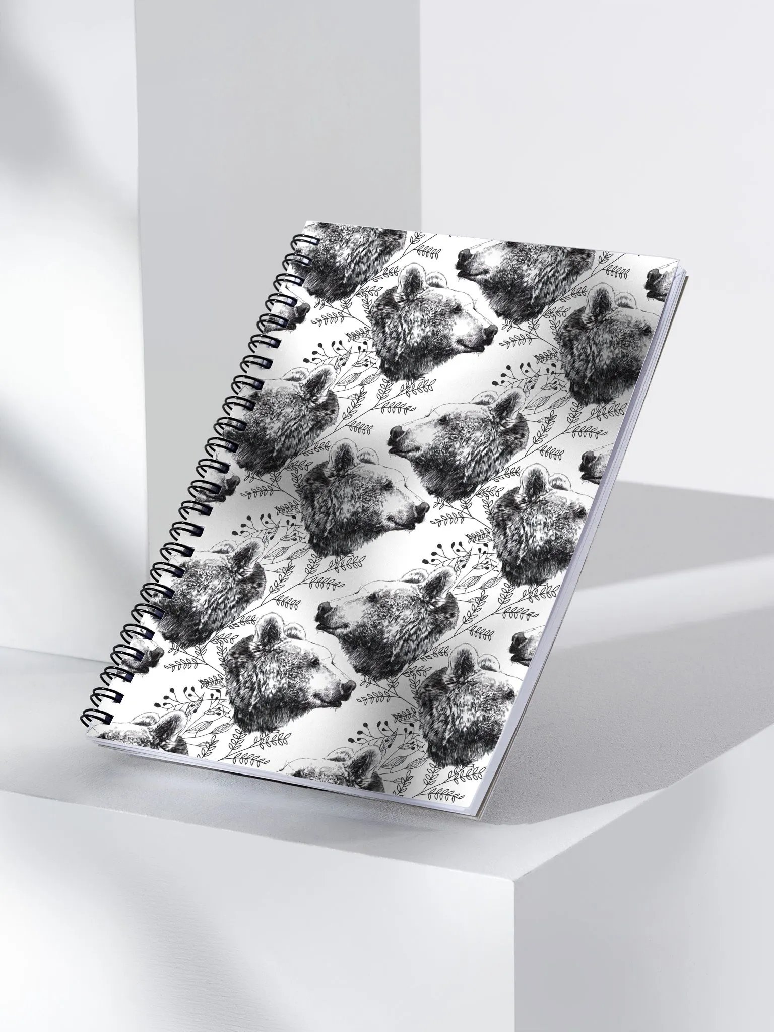 Bear Heads Spiral Notebook product image (3)