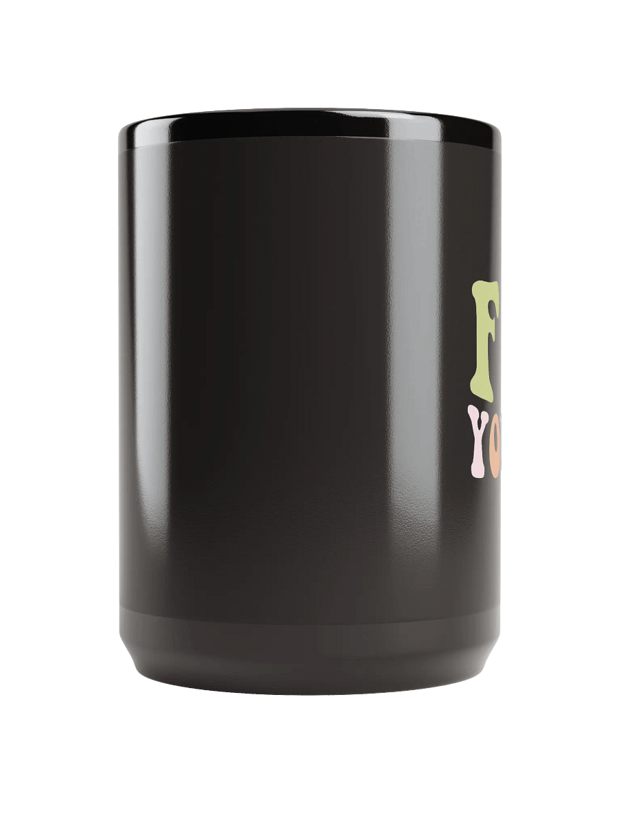 Free Yourself Large Black Mug product image (5)