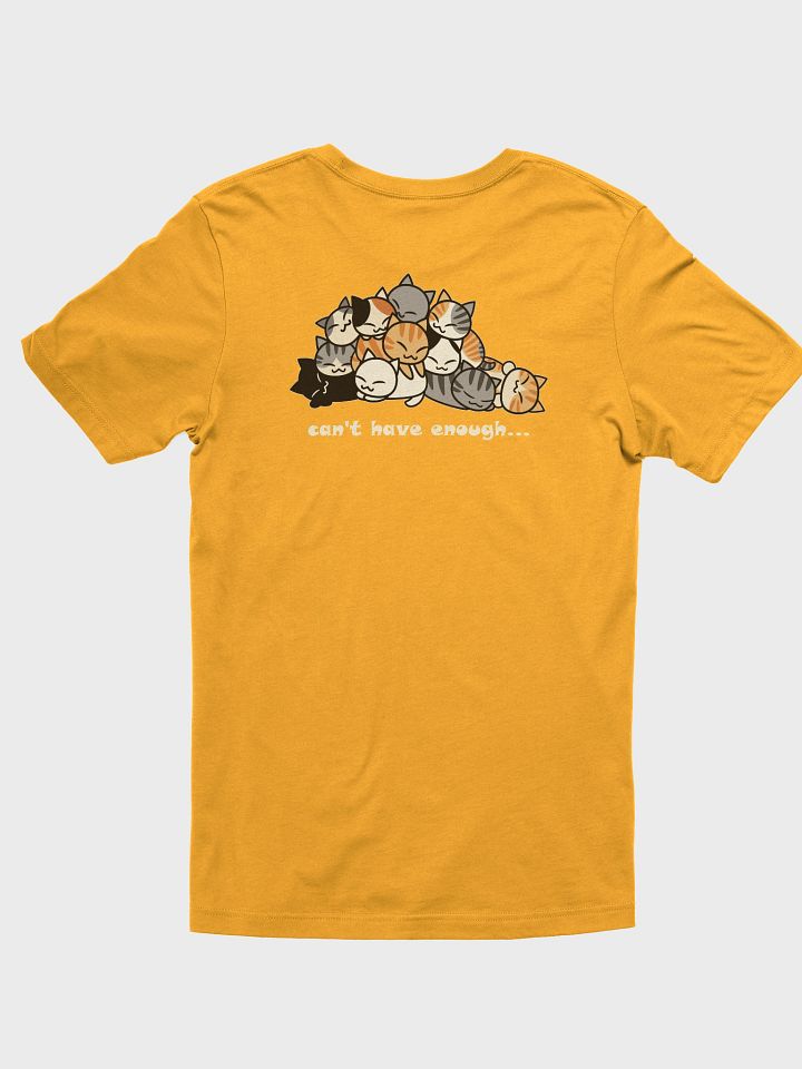 Black and White Cat Unisex T-shirt product image (2)