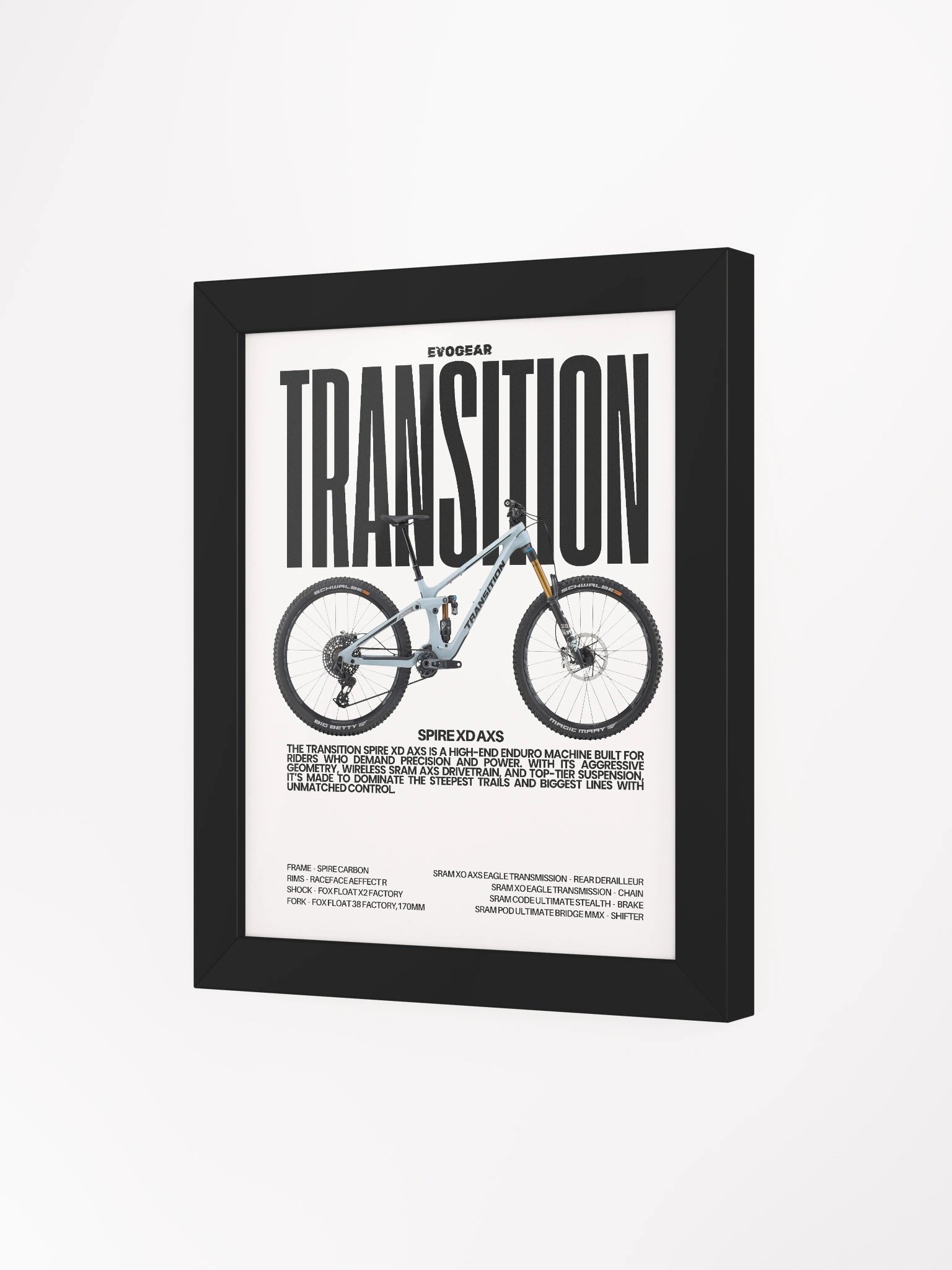 Transition Spire XD AXS Frame product image (11)