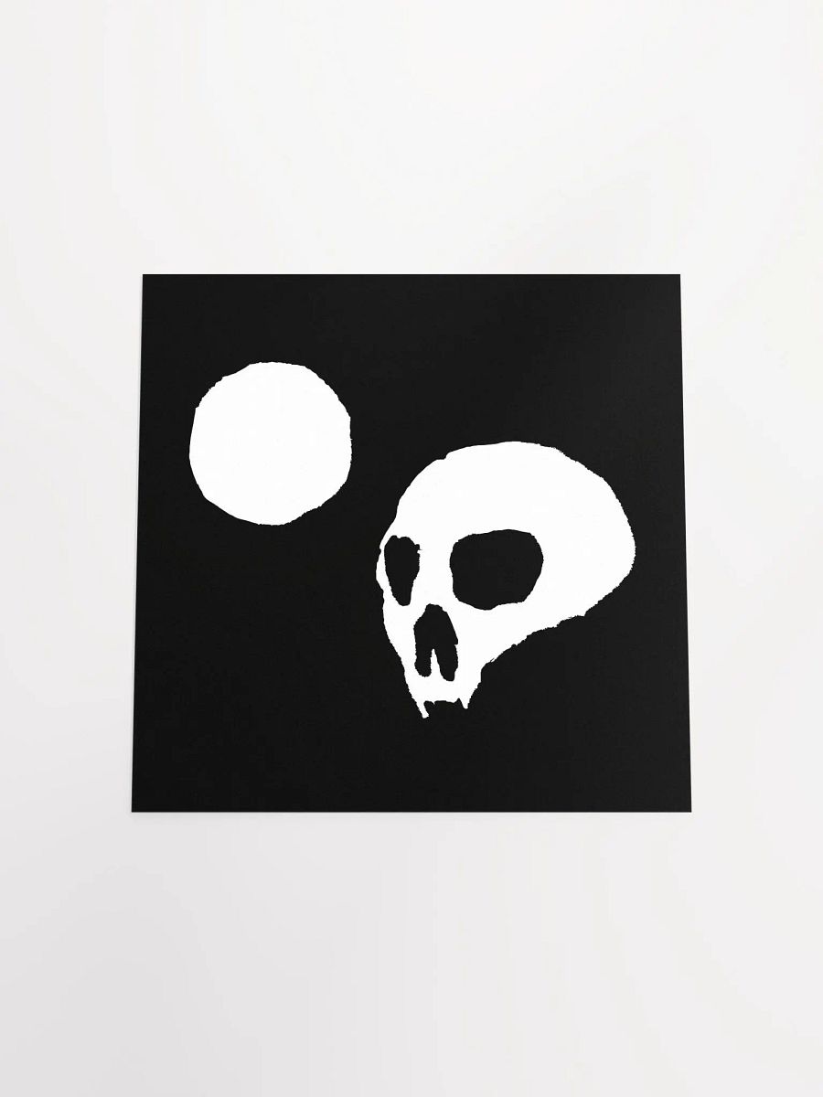 Vampyric Full Moon Skull Poster product image (16)