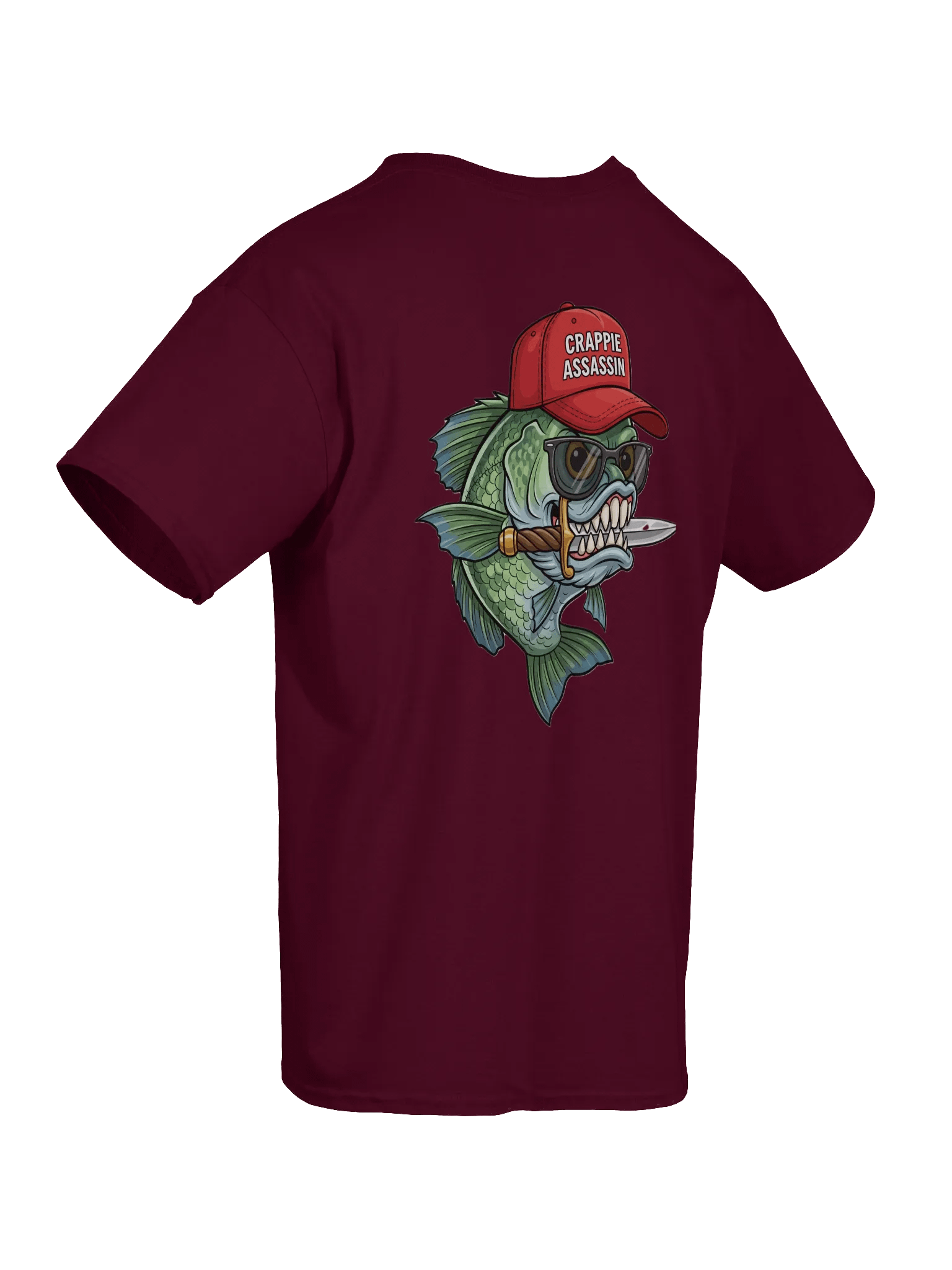 Crappie Assassin Fishing Vibes T-Shirt product image (6)