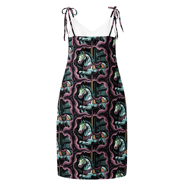 Midnight Veil Designs 'Haunted Carousel' Slip Midi Chiffon Dress (XS-2XL) product image (2)