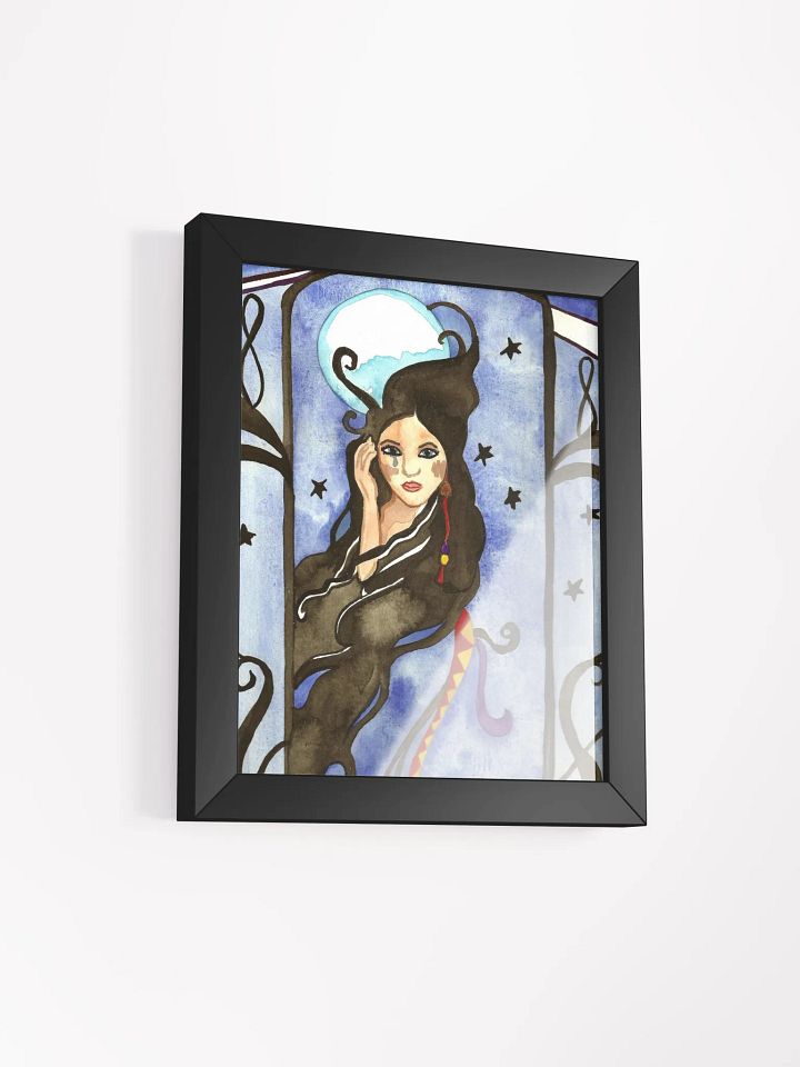 Kuutar Goddess Of The Moon Framed Print product image (4)
