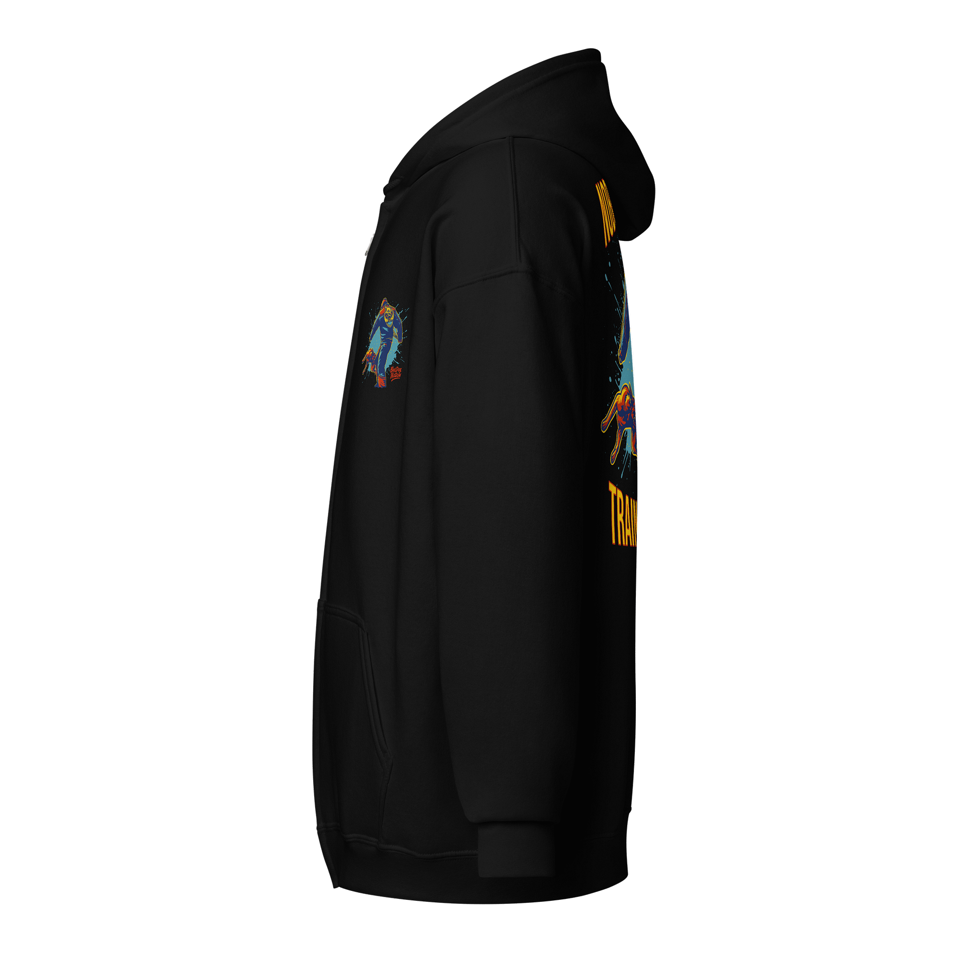 Nobody Cares Train Harder - Zip Hoodie product image (4)