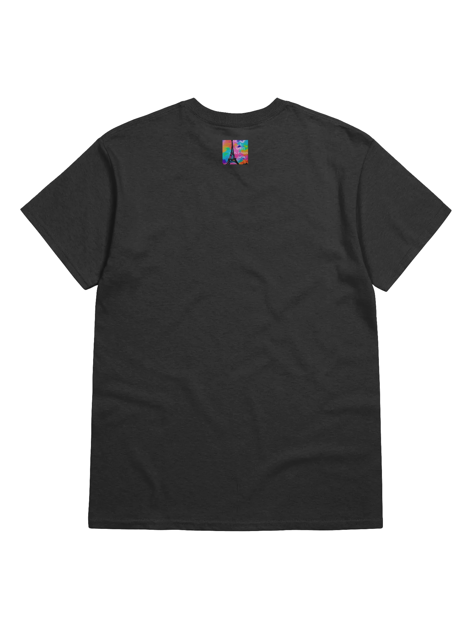 PARIS WORDS - BLACK T-SHIRT product image (4)