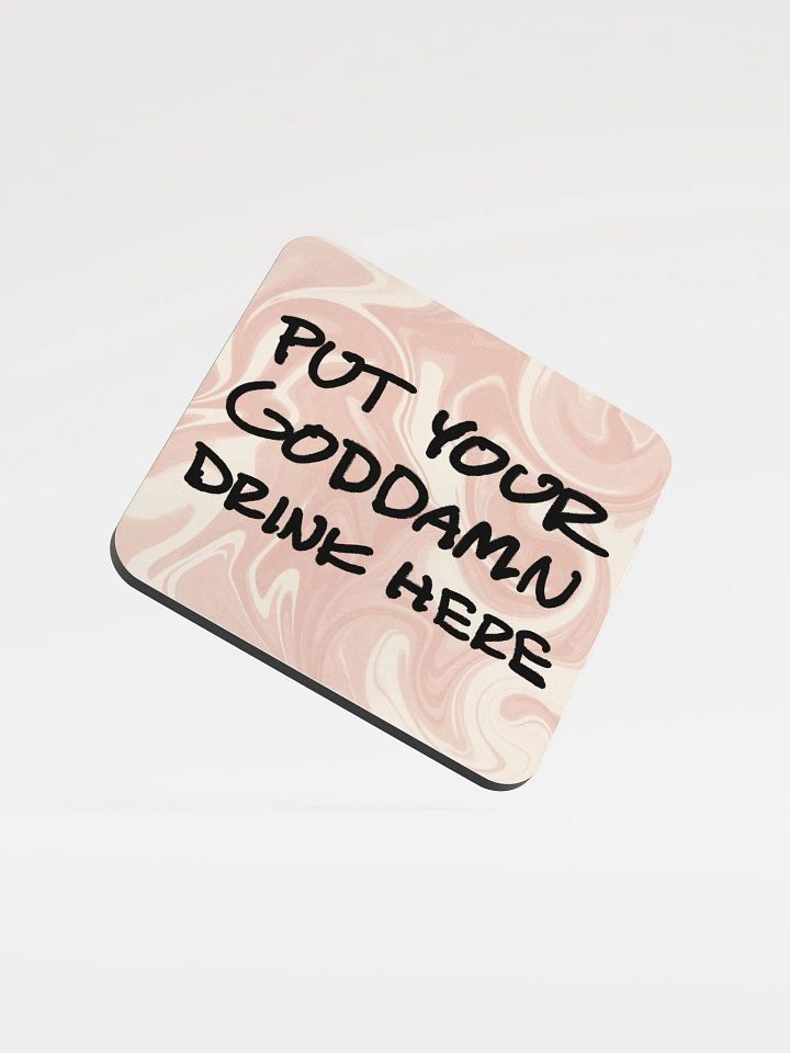 PYGDH coaster (trippy marble #3) product image (1)