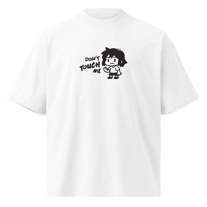 Don't Touch Me Oversized Shirt product image (1)