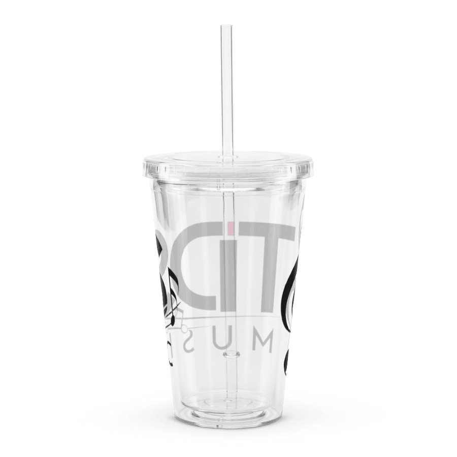 TDS Music 16oz Double Wall Insulated Tumbler - Clear, Music Themed Design product image (4)