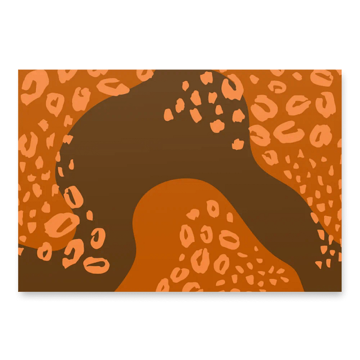 Teal Leopard Wrapping Paper Set product image (2)