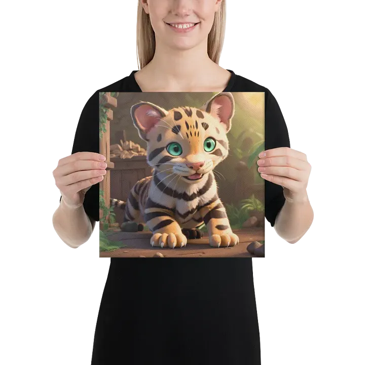 Endangered Species - Mexico - Ocelot Canvas Art product image (2)