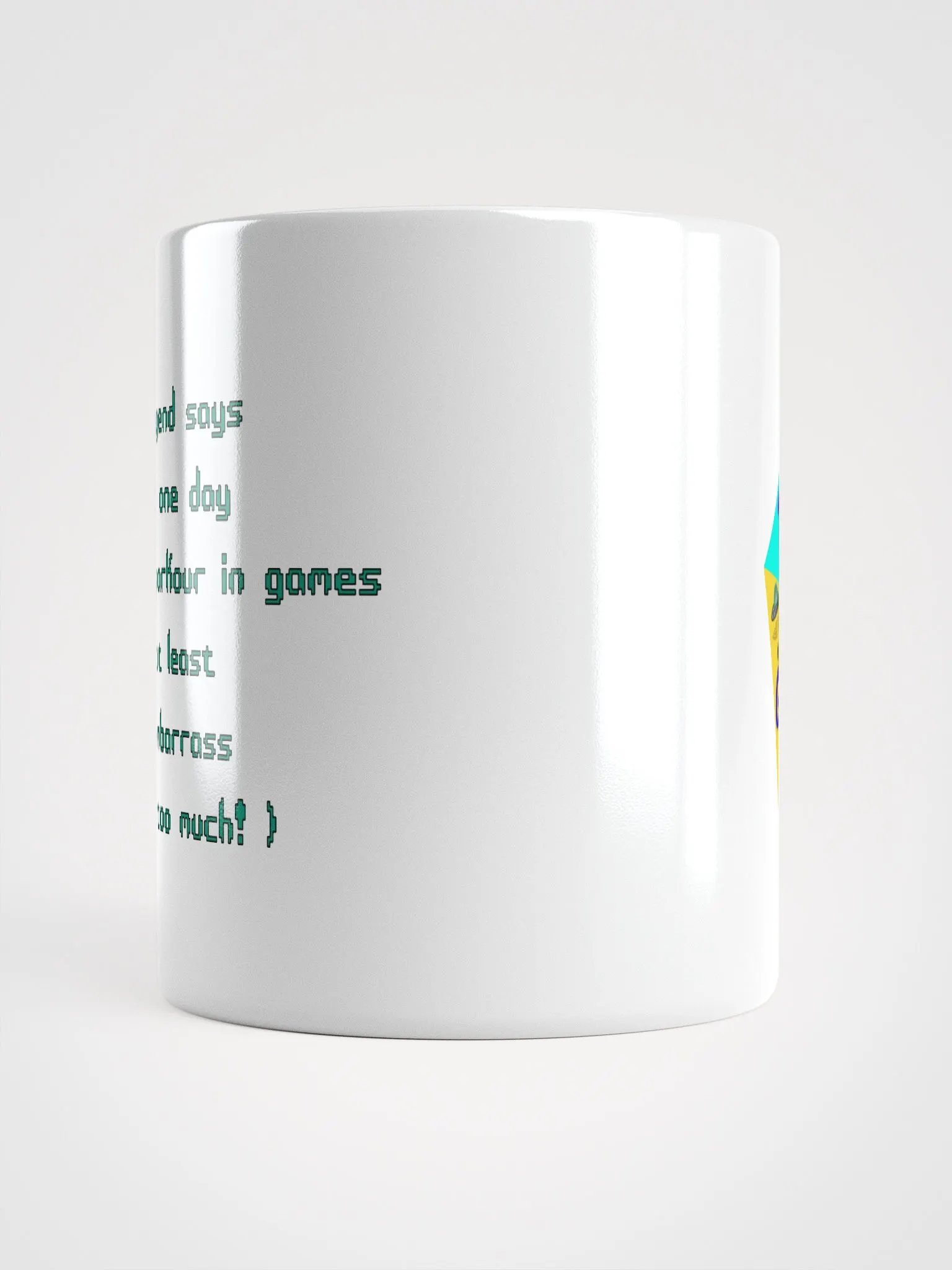 PlayGame4Fun Parkour Mastery Mug White product image (13)