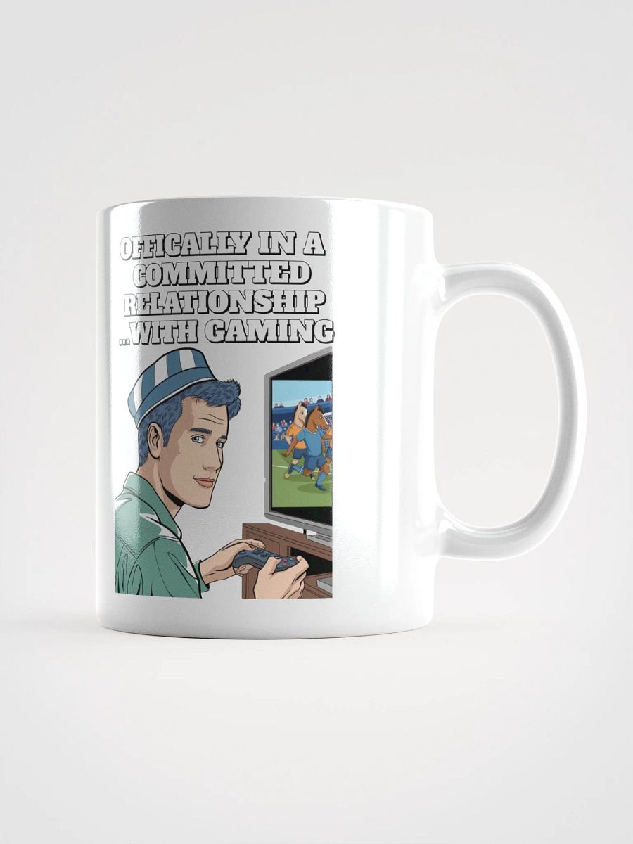 Offically In A Committed Relationship...With Gaming Funny White Coffee Mug product image (15)
