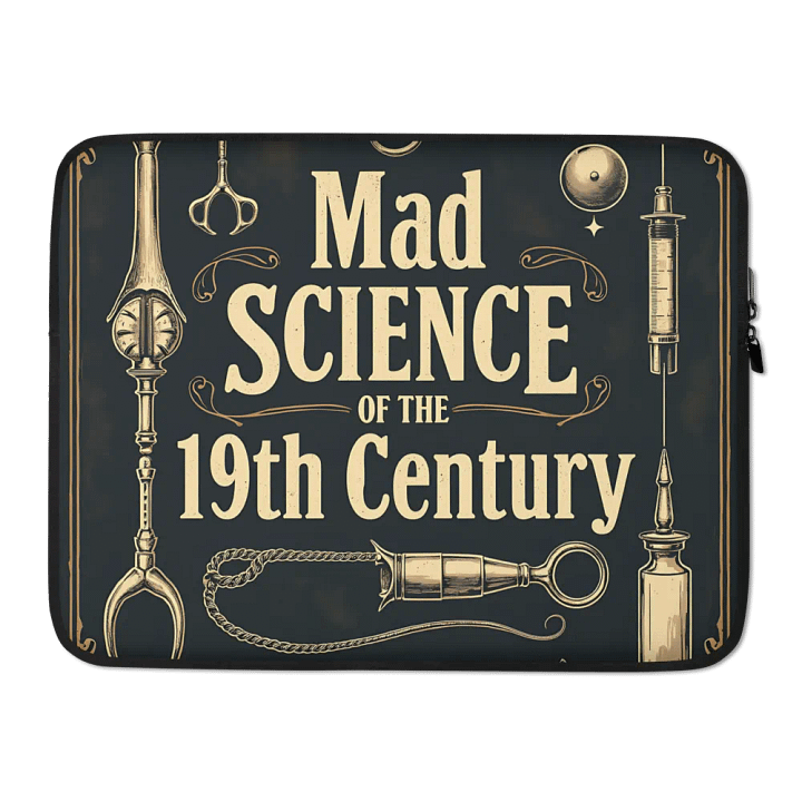Vintage Science Laptop Sleeve product image (2)