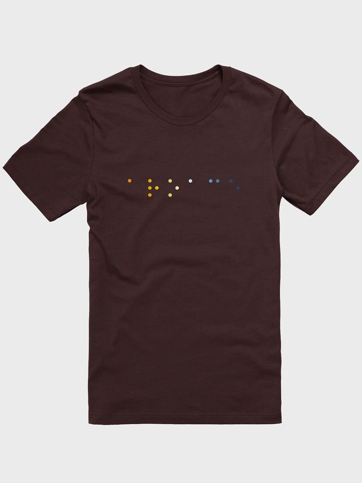 aroace braille t-shirt product image (1)