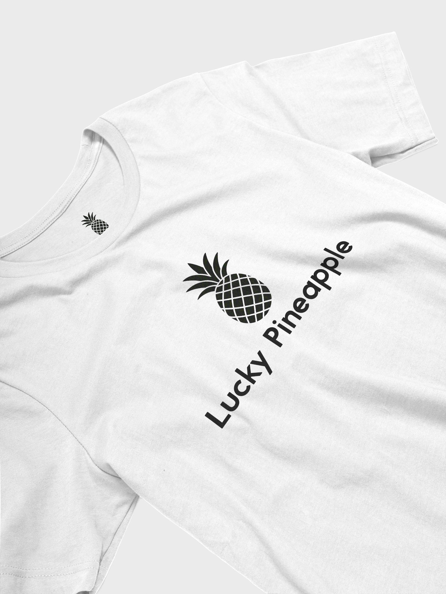 Lucky Pineapple Films Logo (Light Tee) Unisex T-Shirt product image (1)