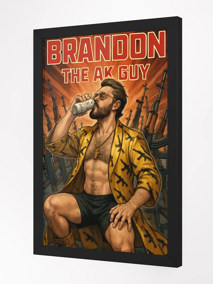 Brandon The AK Guy Framed Poster product image (2)
