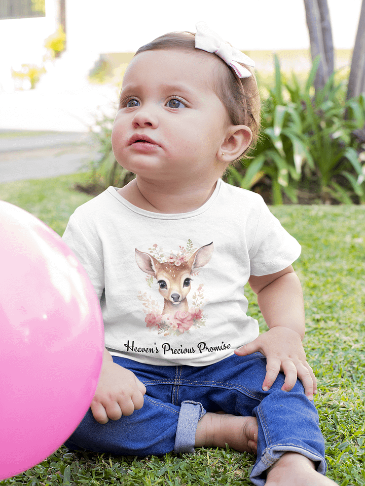Enchanting Deer Blossom Tee Shirt product image (1)