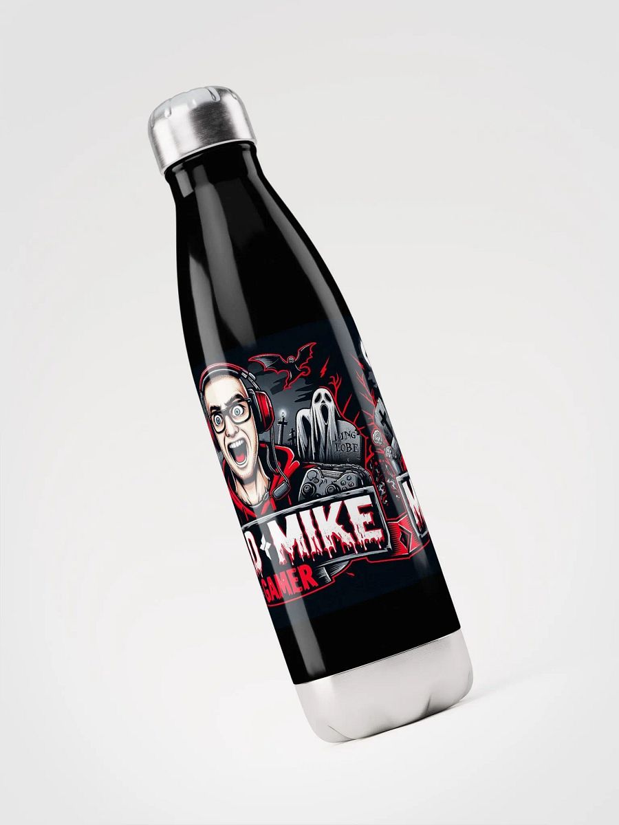 Spooky Gamer Stainless Steel Water Bottle product image (3)