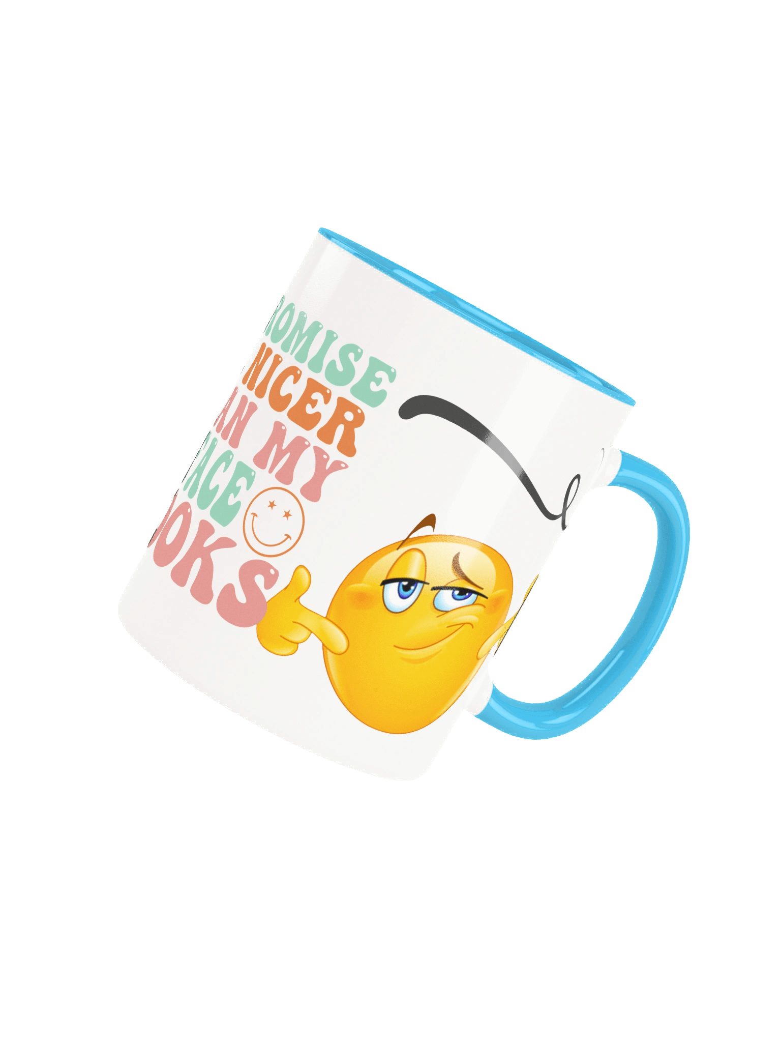 Sly Smiley Ceramic Mug product image (23)
