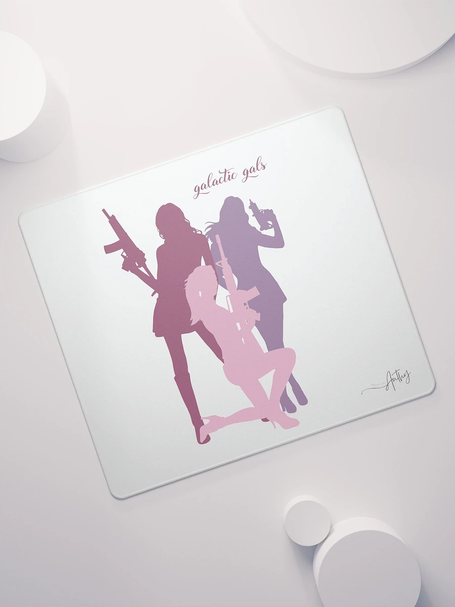 Galactic Gals Mouse Pad: Charting Stellar Nights in the Verse! product image (7)