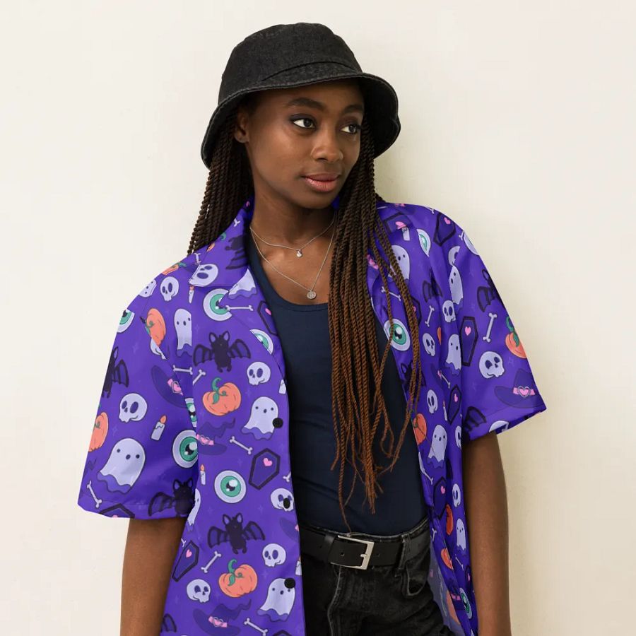 Spooky Party Button Up Shirt product image (6)