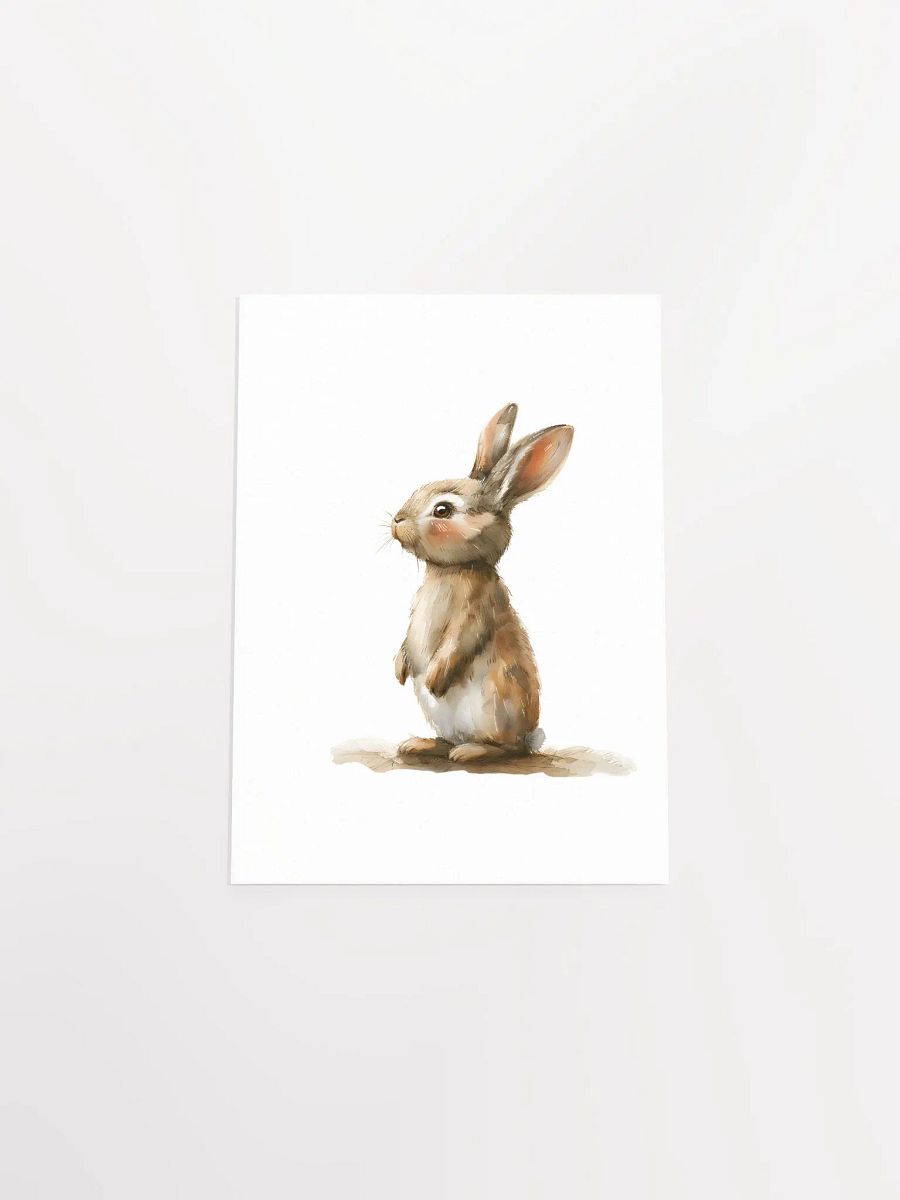 Curious Bunny Print product image (6)
