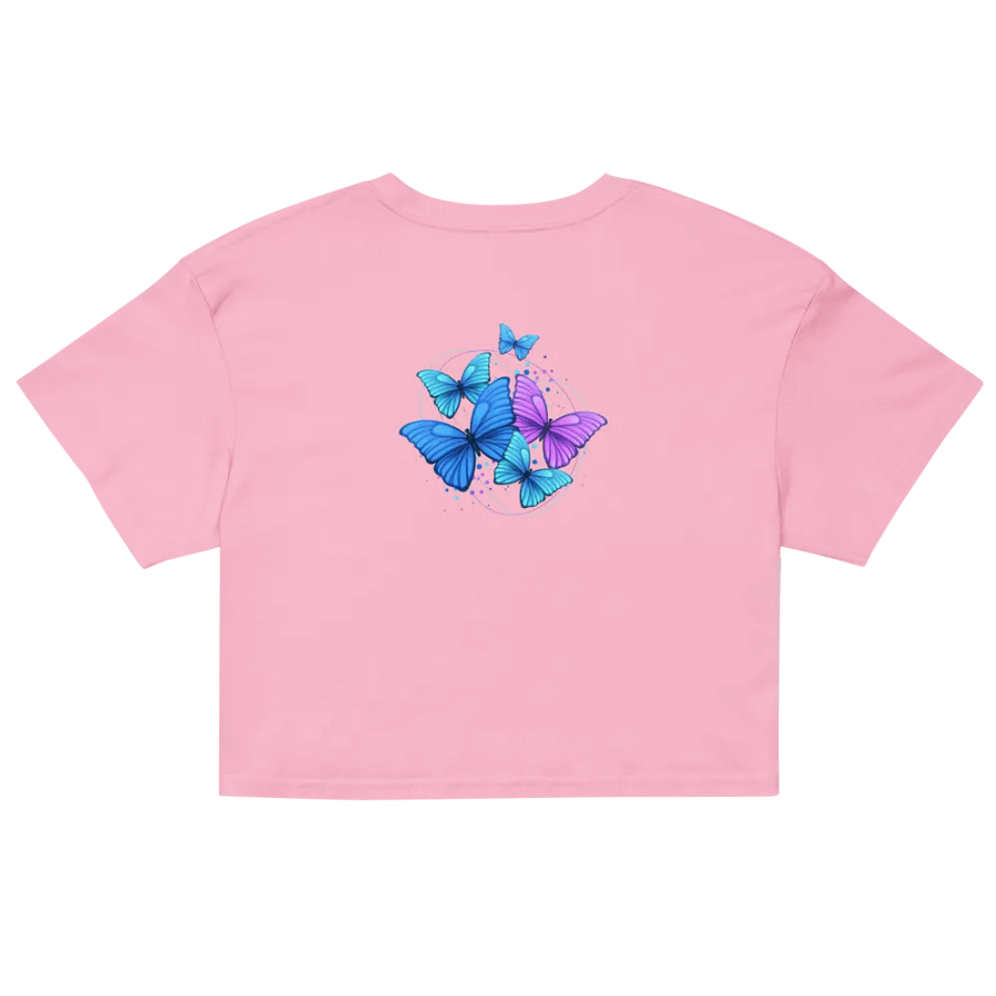 Butterfly: Womens crop t-shirt product image (5)