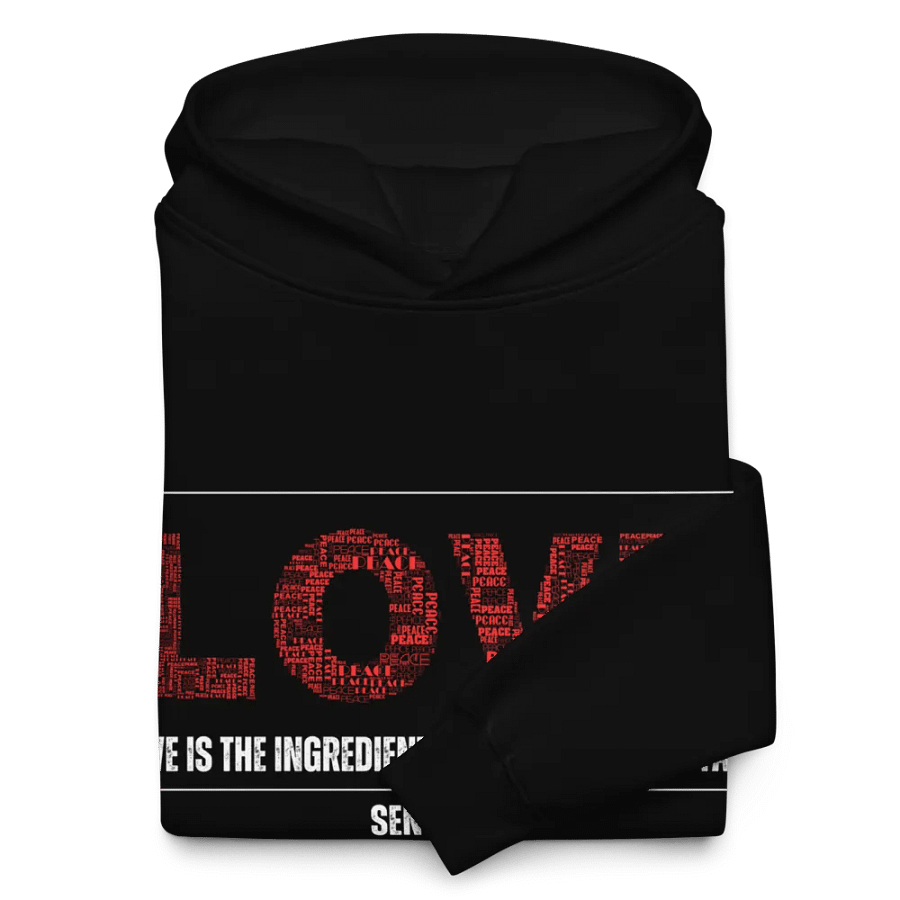 Love is the ingredient that makes life a taste sensation hoodie product image (10)