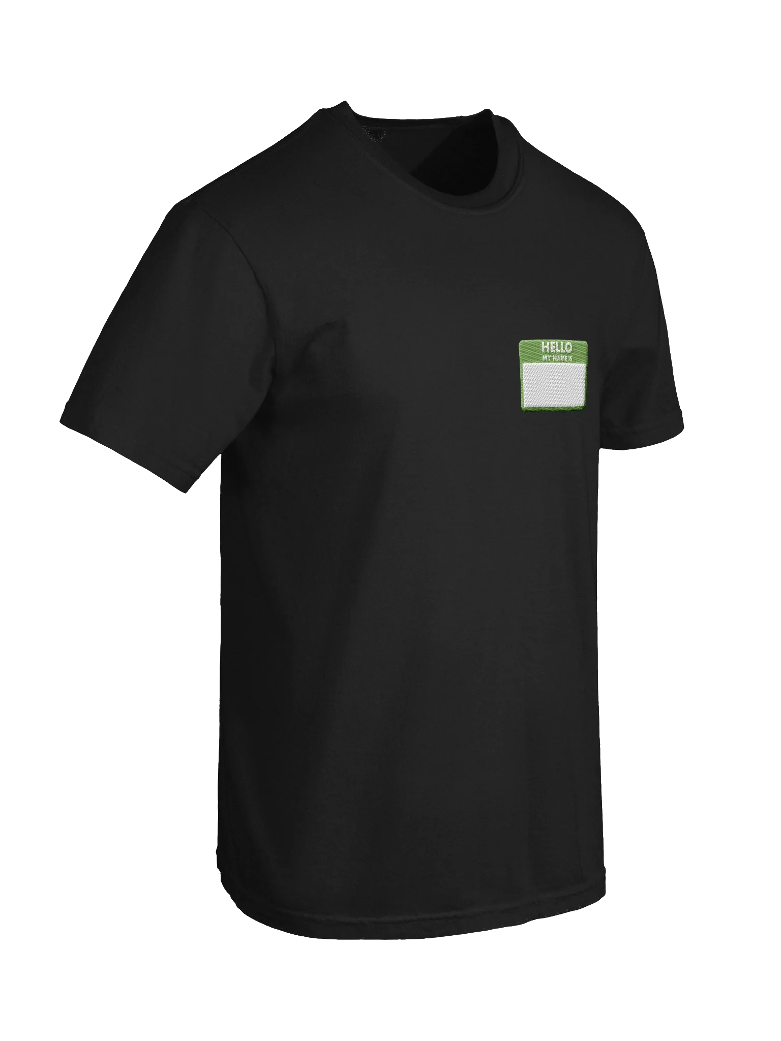 Name Tag Tee: Green Block product image (8)