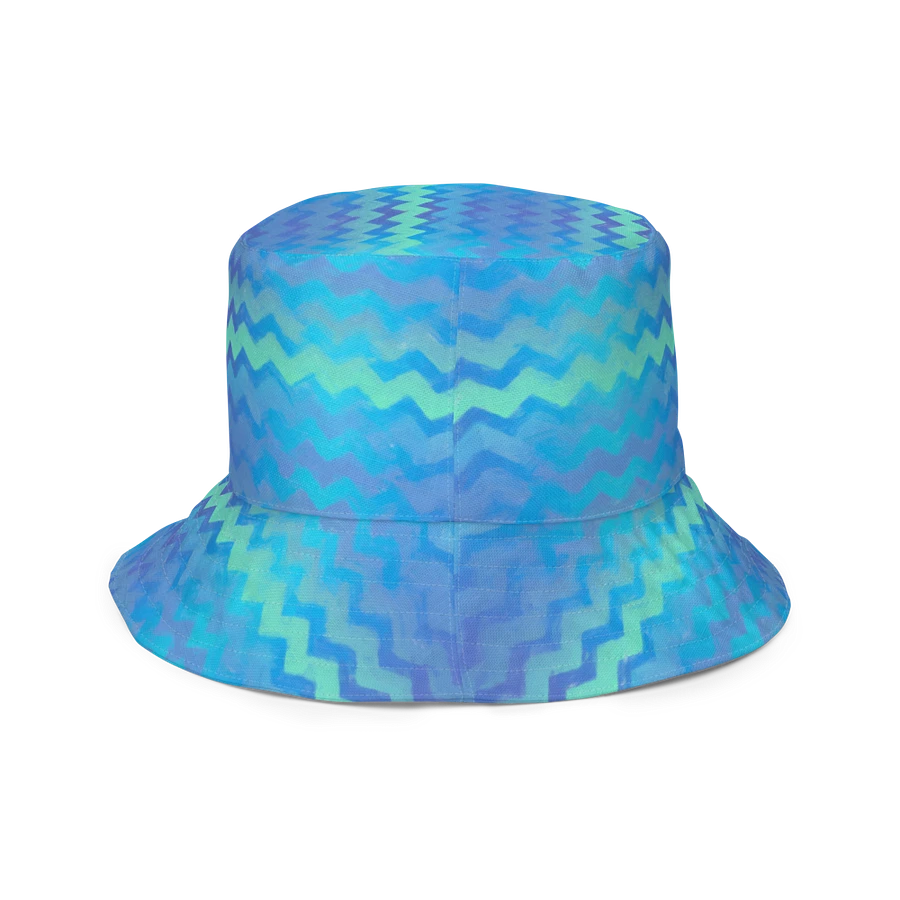 Blue Crystal Pattern Buckethat product image (49)