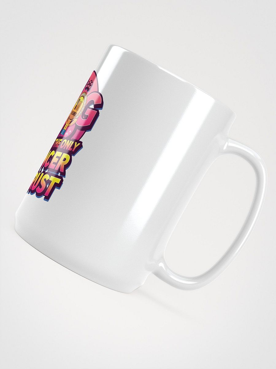 Original White Gloss: KLERIK Mug - My dog is the only influencer i trust product image (4)