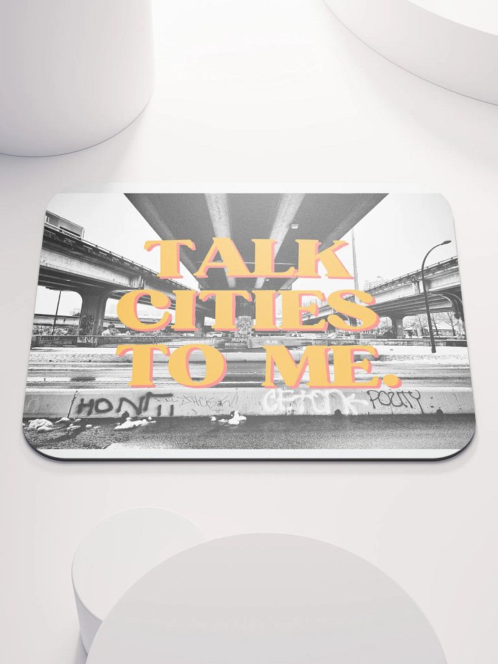 Talk Cities Mouse Pad product image (1)