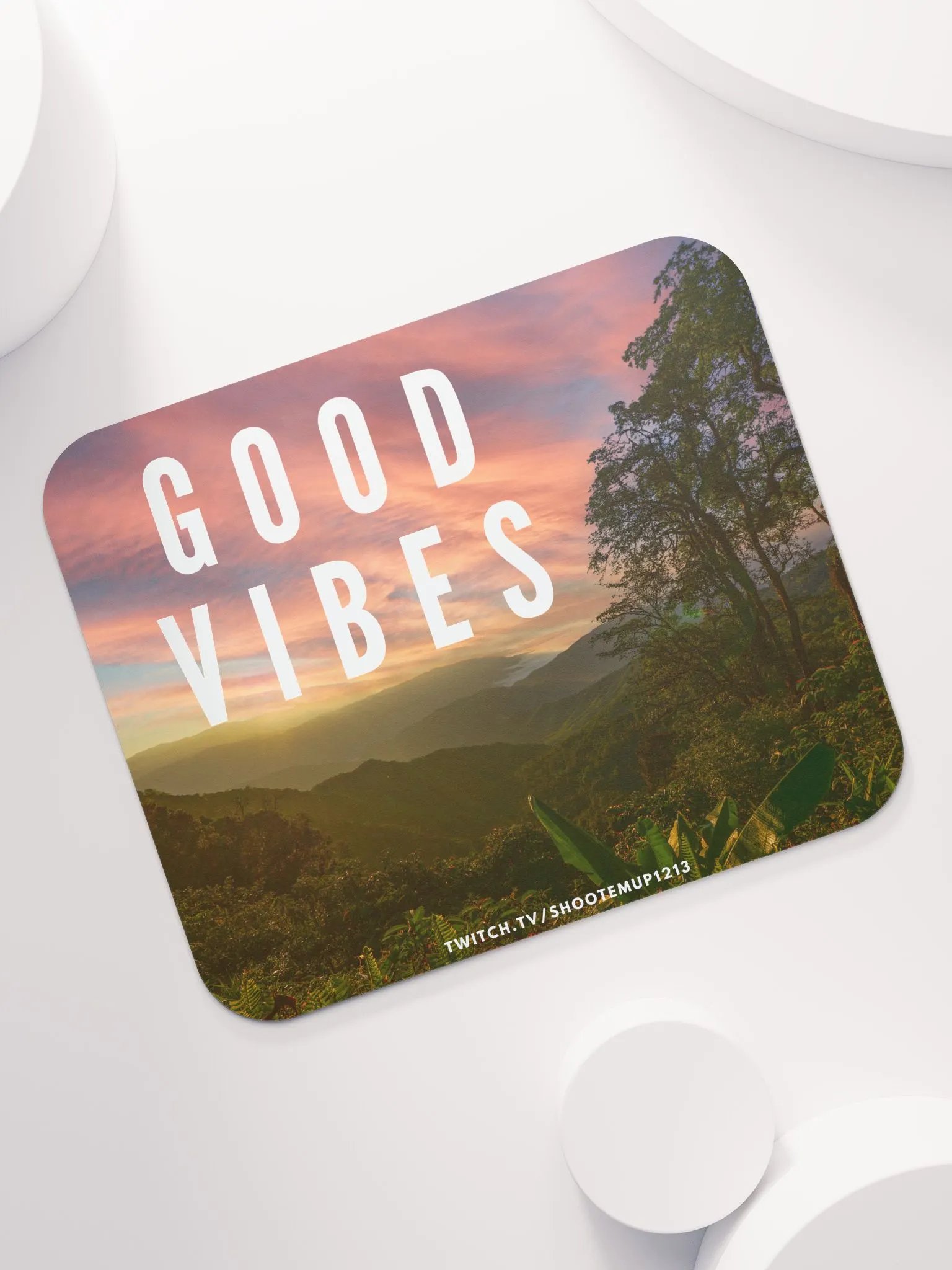 Good Vibes Regular Size Mouse Pad product image (7)