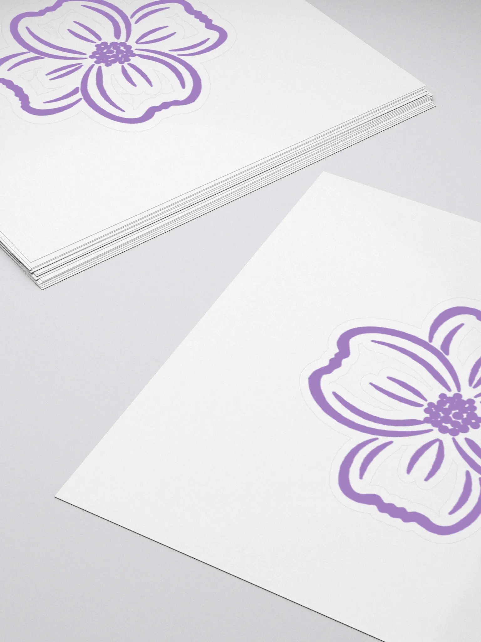 Dogwood purple sticker product image (4)