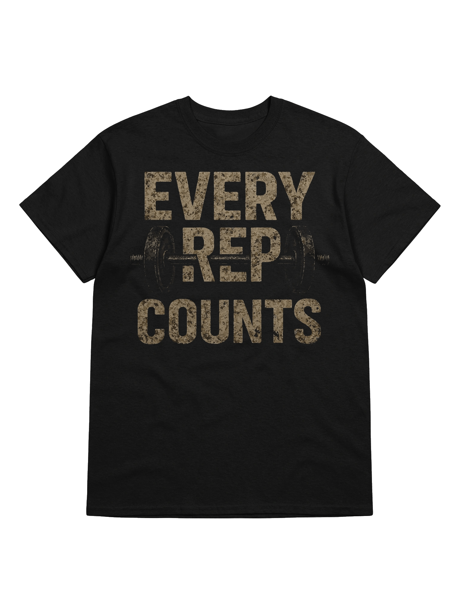 “Every Rep Counts” Motivational Gym T-Shirt product image (5)