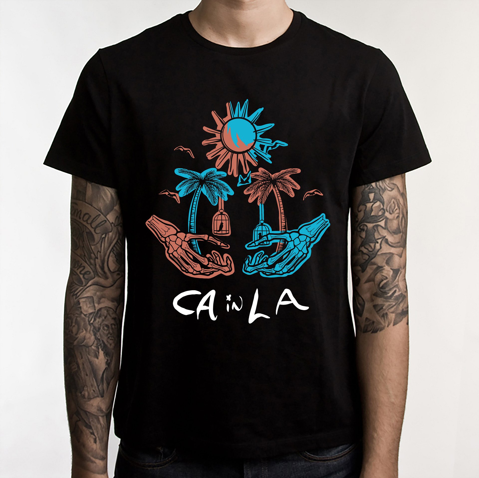 Teal & Orange Show T Shirt product image (2)