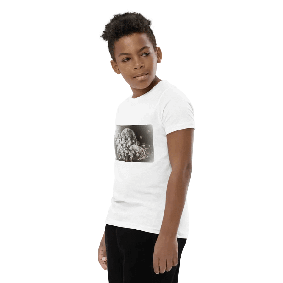 Knuckles The Echidna - White Youth T-Shirt product image (8)