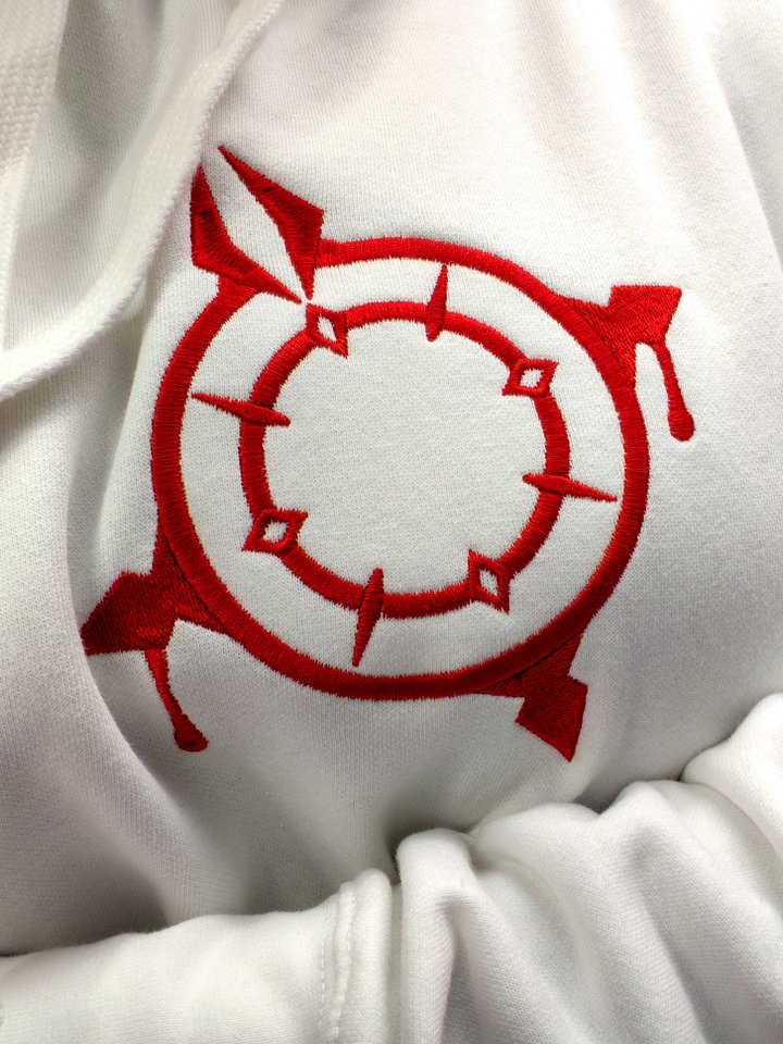Embroidered Blood Halo Pullover Hoodie product image (1)