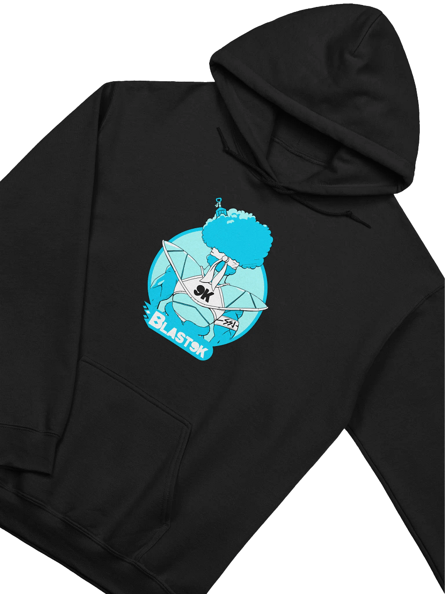 Fro Warrior HOODY #1 BLUE product image (11)