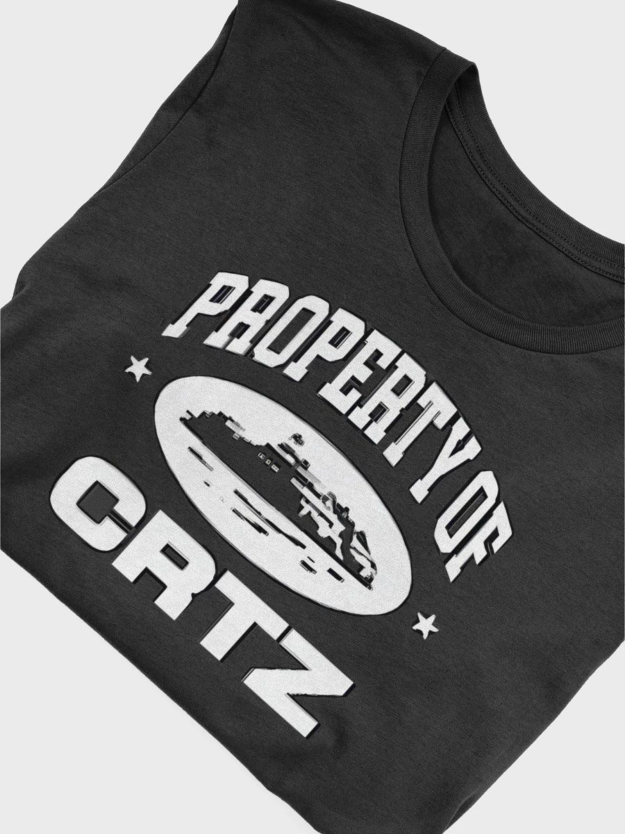 Corteiz OG Property Of Crtz T-Shirt – Black product image (3)