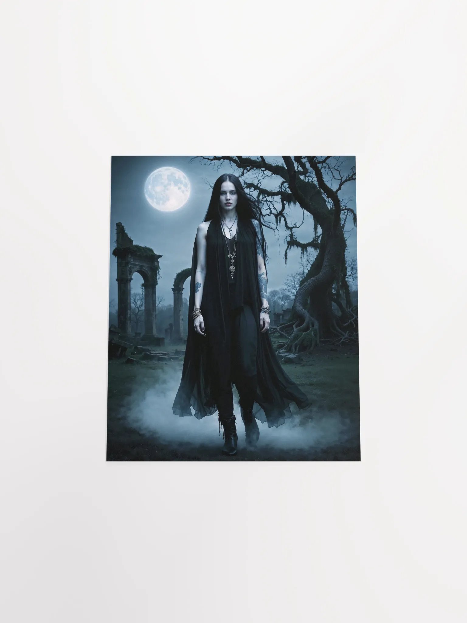 Moonlit Gothic Enigma Poster product image (24)