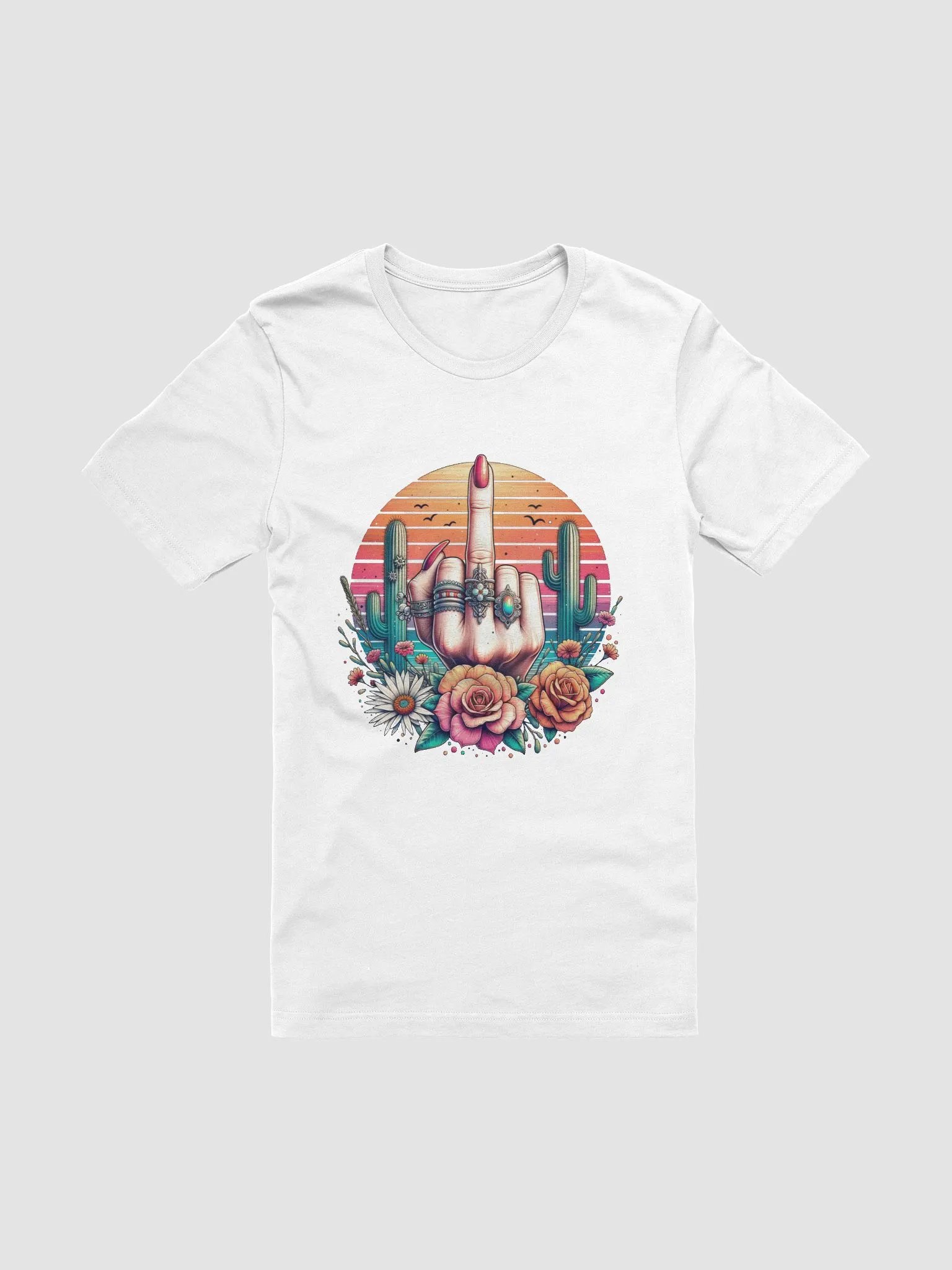 Rebellious Flora T-Shirt product image (2)