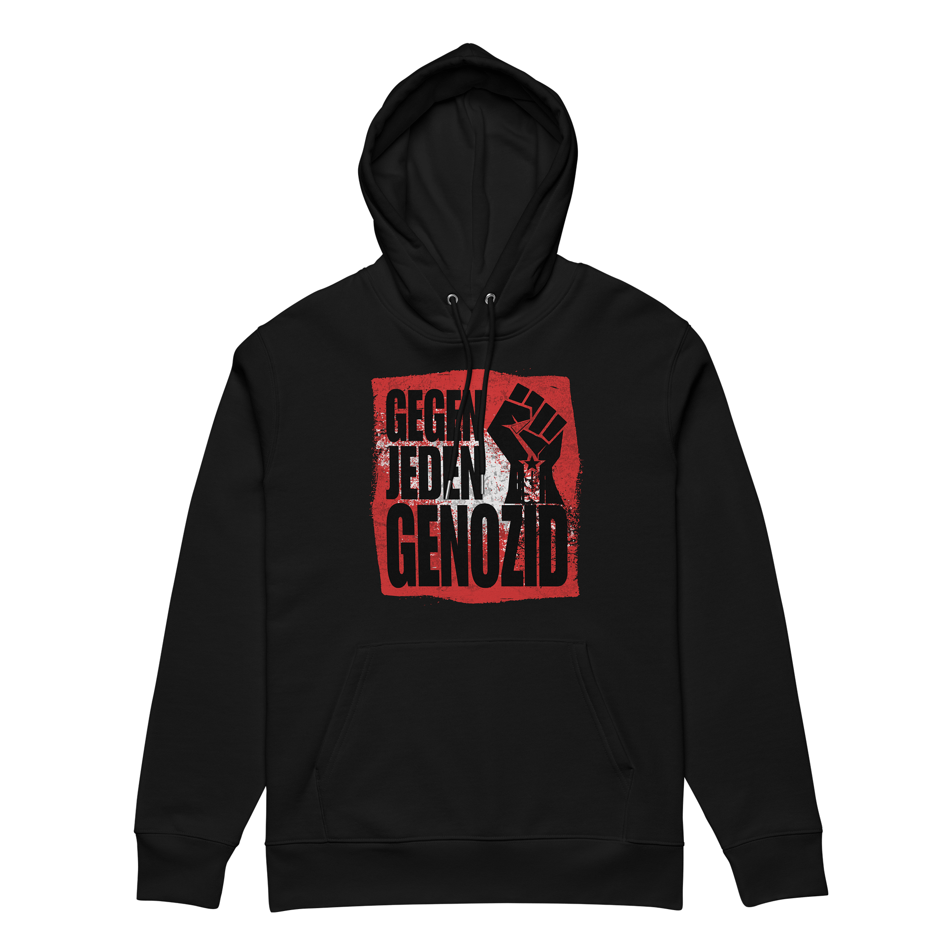Gegen JEDEN Genozid – Unisex Bio-Hoodie (Stanley/Stella) product image (4)